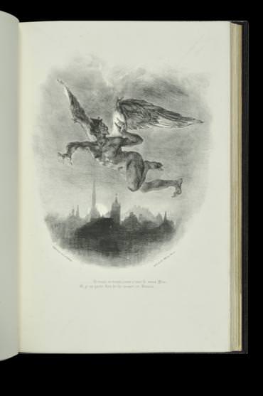 [Fig. 2 : lithographie « Méphistophélès dans les airs »]